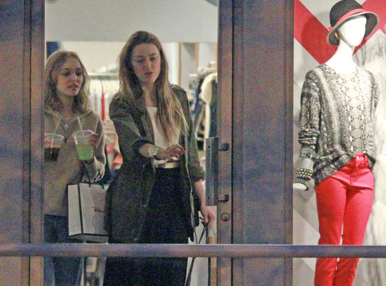 Amber Heard, Lily Rose Melody Depp Amber Heard, Lily Rose Melody Depp